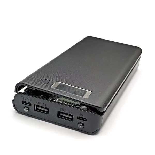 DIY 20000mAh Power Bank Case for 8x18650 Batteries