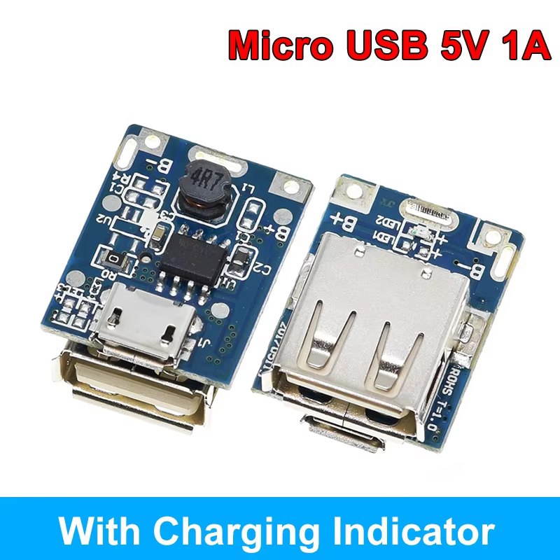 DIYTZT USB-C/Micro USB 5V Power Bank Boost Module