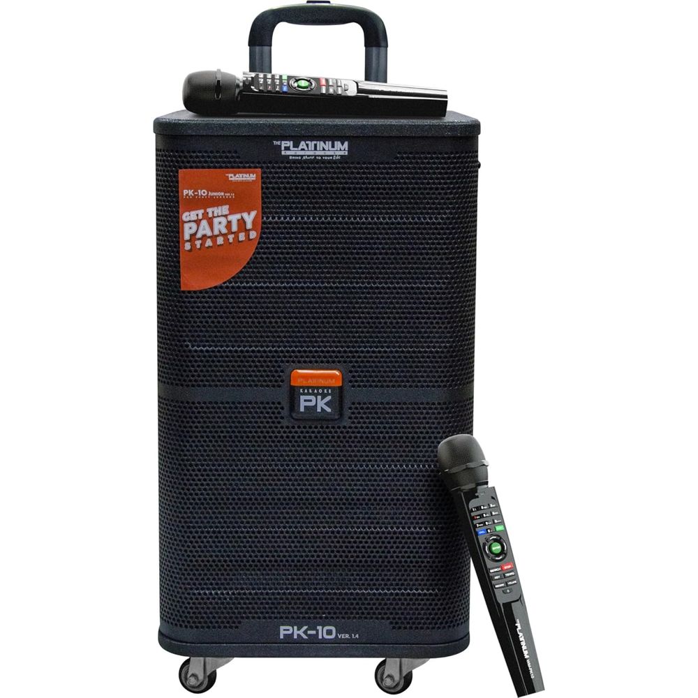 Platinum Karaoke PK10 Trolley Speaker with 23K+ Songs