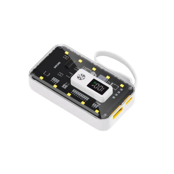 22.5W 10000mAh DIY Power Bank Case with LED Display