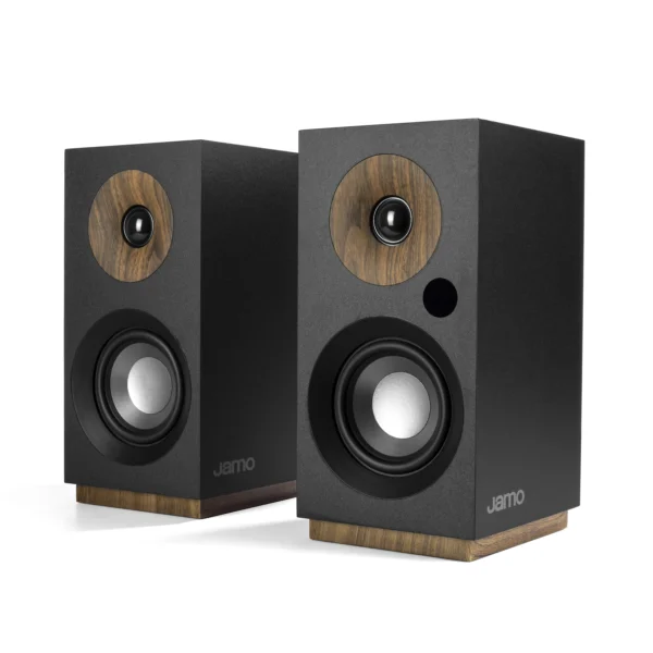 Jamo S 801 PM Powered Monitor Speakers Black Pair