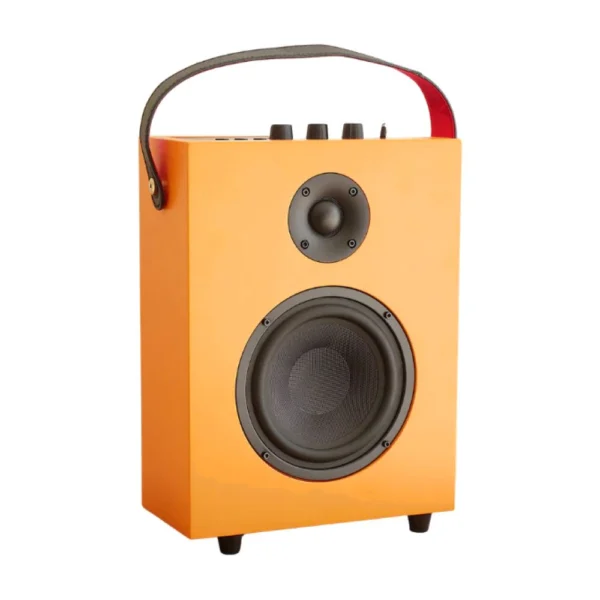 Steepletone Redefy Luxury Wireless Speaker in Orange