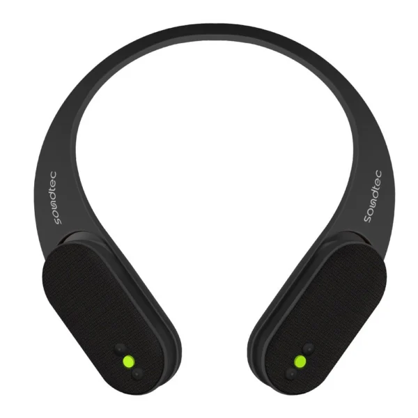 Porodo Soundtec Sporty Wearable TWS Neck Speaker Black