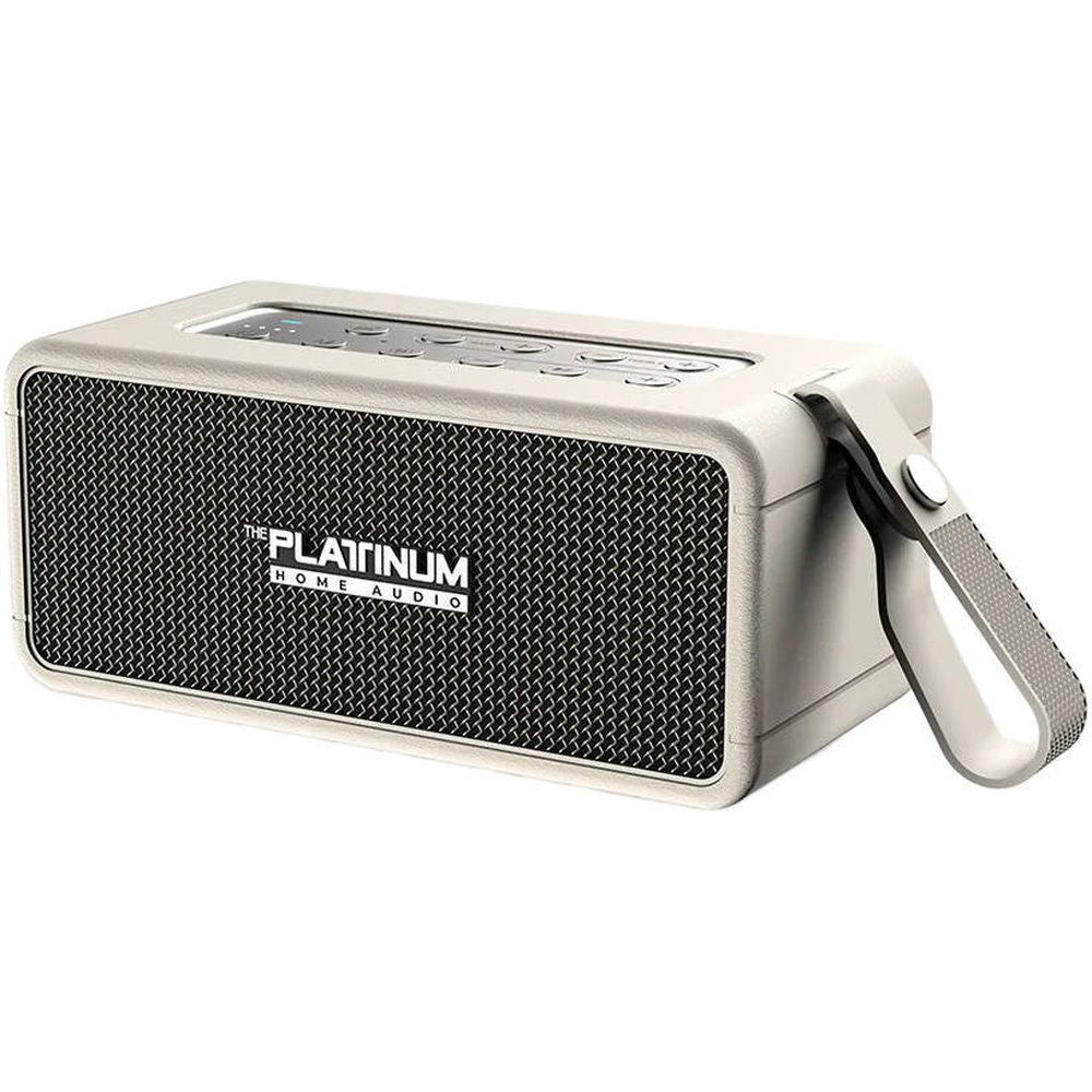 Platinum Karaoke Apollo XL Portable Bluetooth Speaker White