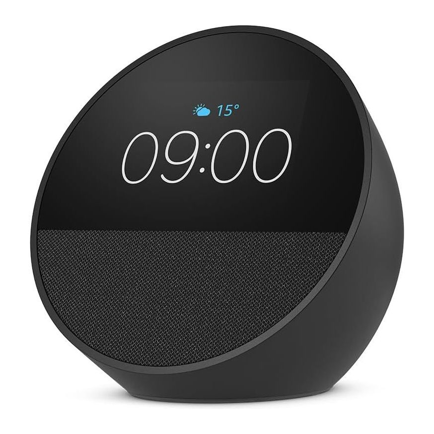Amazon Echo Spot Smart Alarm Clock with Alexa Black