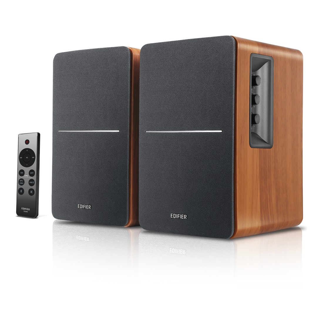 Edifier R1280DB Brown Powered Bluetooth Bookshelf Speakers