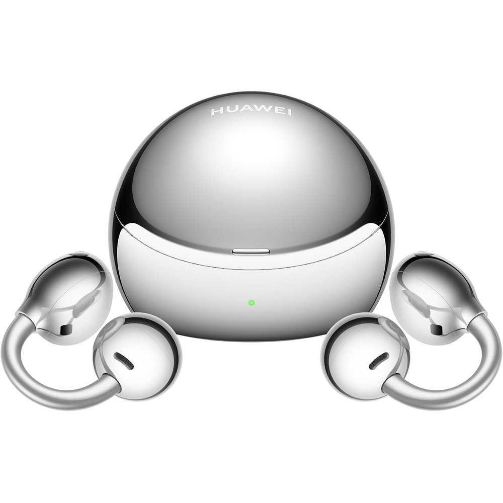 Huawei FreeClip 2S Earbuds with Luminous Case Space Silver