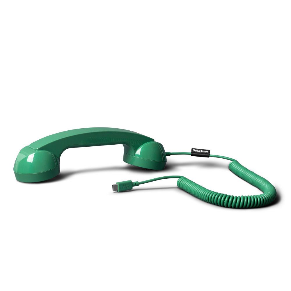 Native Union Pop Phone USB-C Handset Pine