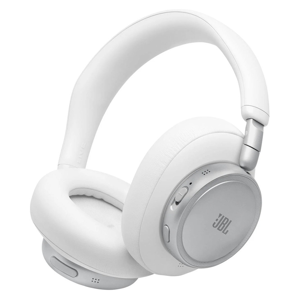 JBL Live 780NC White Over-Ear Noise Cancelling Headphones