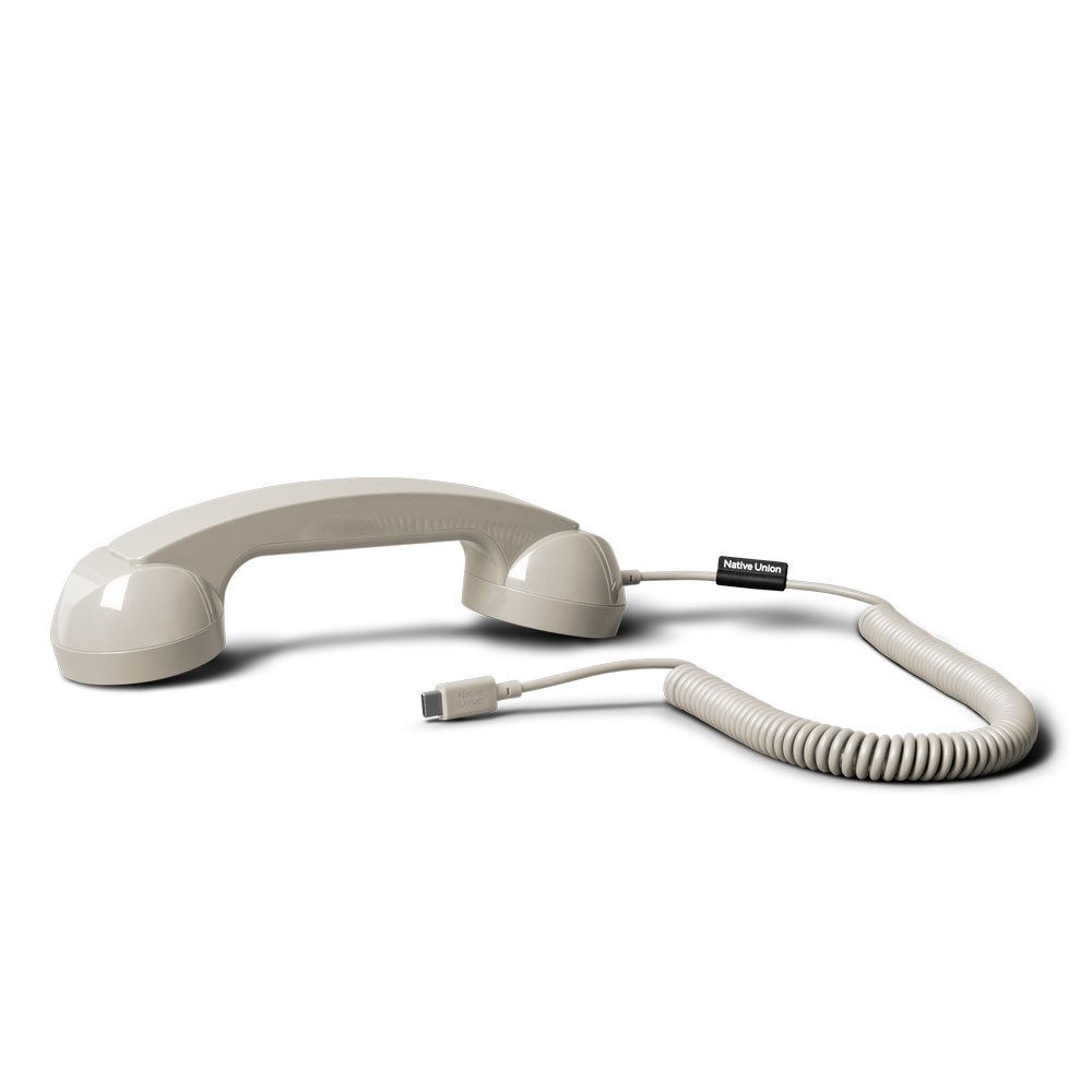 Native Union Pop Phone USB-C Sandstone Handset