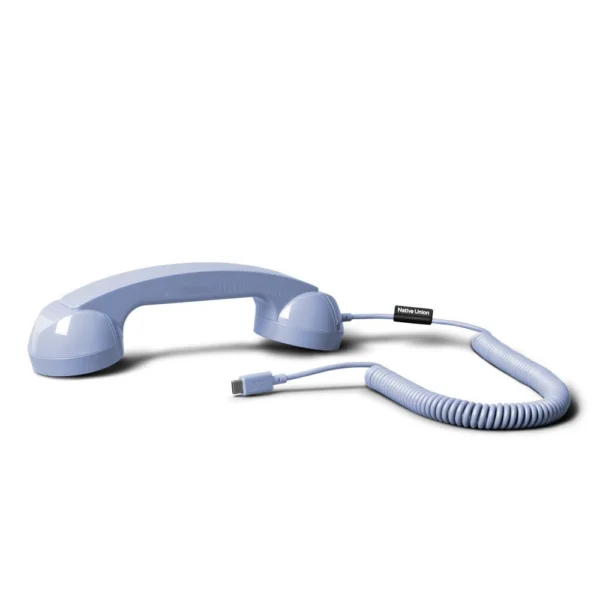 Native Union Pop Phone Azur USB-C Handset for Calls