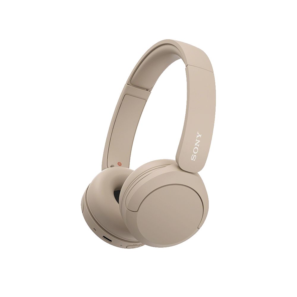 Sony WH-CH520 Beige Bluetooth On-Ear Headphones