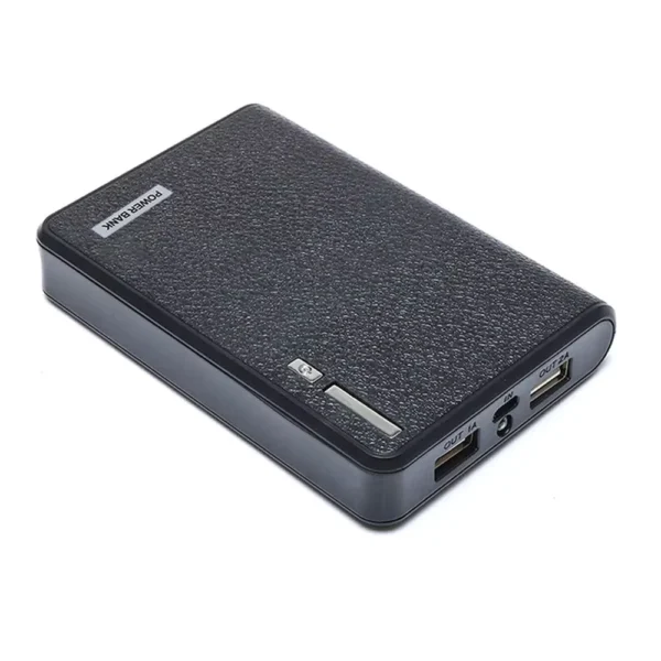 DIY 4x18650 Power Bank Case with Micro USB & Flashlight