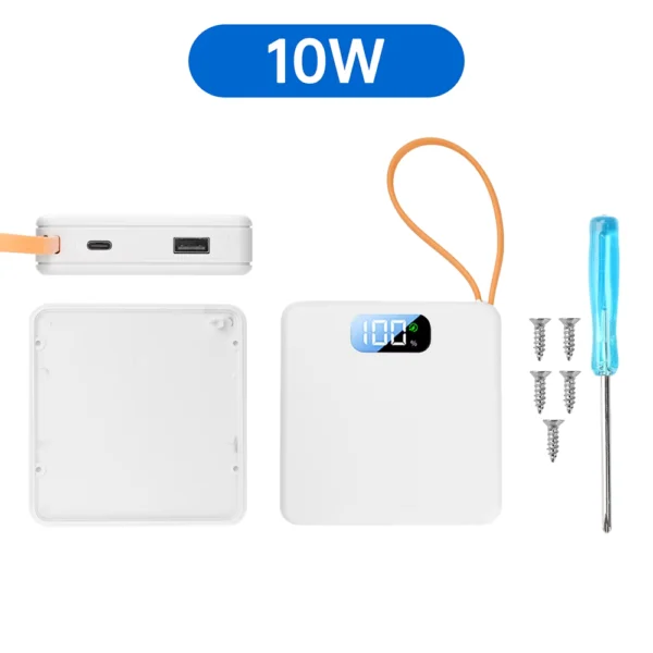 DIY 18650 Power Bank Case with Fast Charging and No Soldering