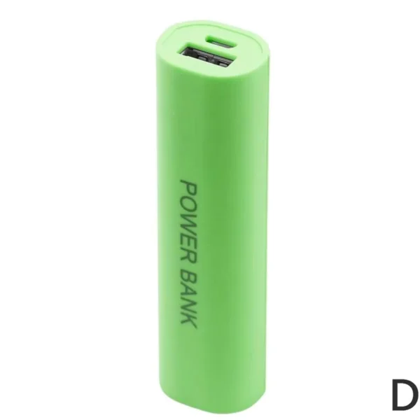 Compact 18650 Battery Power Bank Shell Mini Case