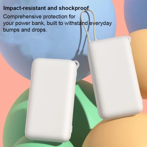 Shockproof Silicone Case for Xiaomi 20000mAh Power Bank