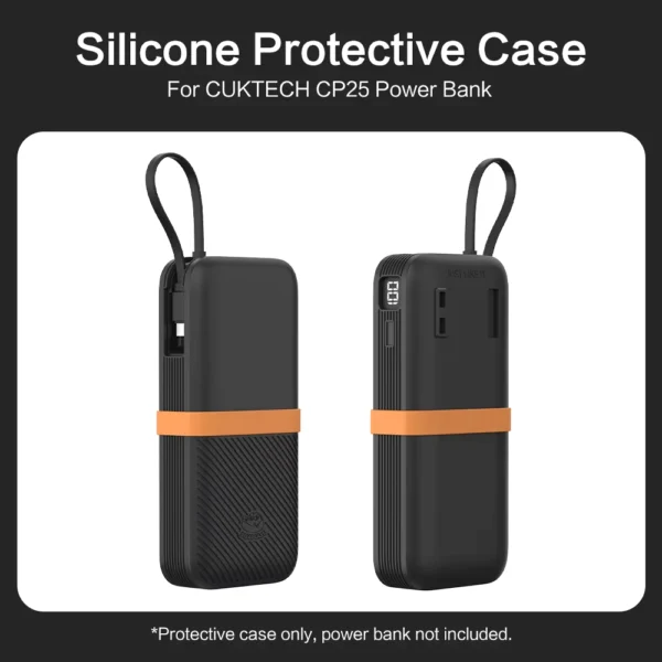 CUKTECH CP25 20000mAh Power Bank Silicone Case with Strap