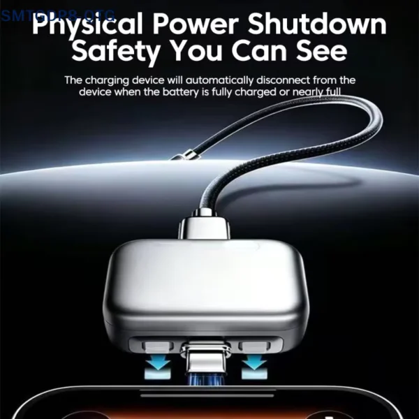 140W USB-C Fast Charger with Auto Power Cutoff