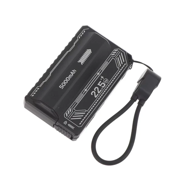 21700 Power Bank Case with PD 20W Fast Charging & Detachable Cable