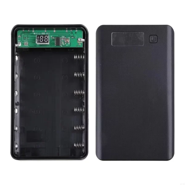 DIY 6x18650 Battery Case with LCD Display and USB Output
