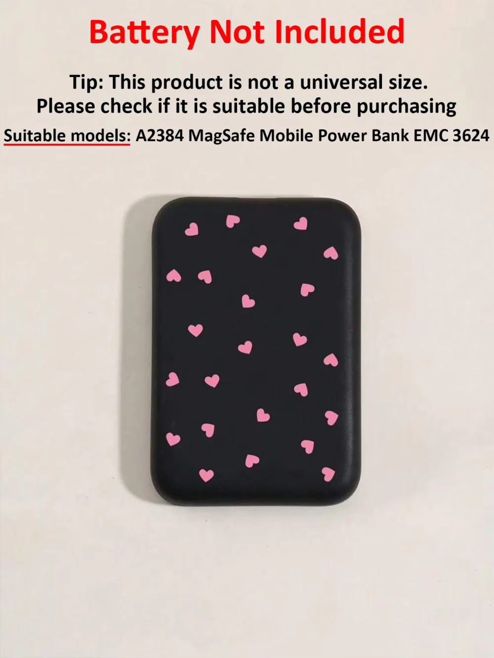 Heart-Shaped Magnetic Wireless Charging Case for iPhone