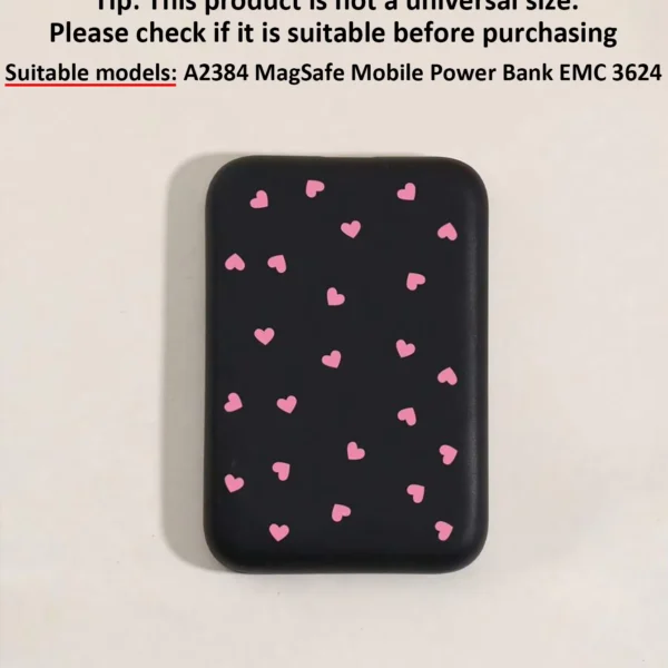 Heart-Shaped Magnetic Wireless Charging Case for iPhone