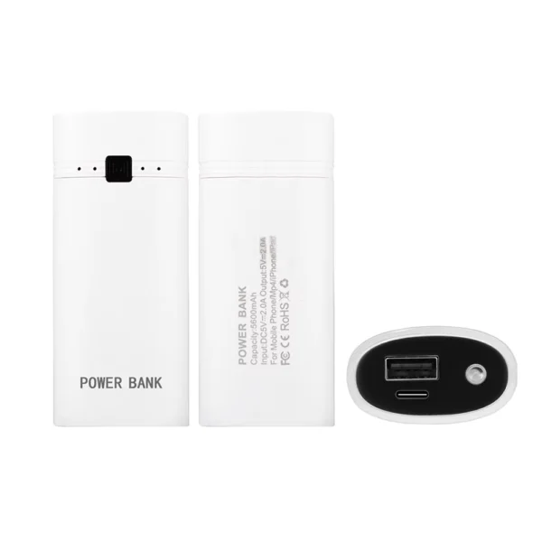DIY TYPE-C Power Bank Case with 6000mAh Capacity