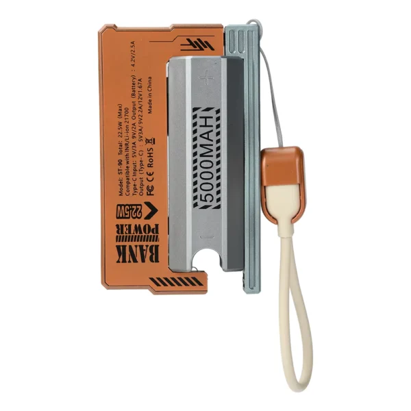 Portable 22.5W Fast Charging Power Bank DIY Kit 21700