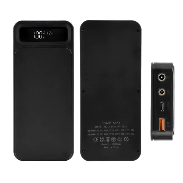 8x18650 DIY Battery Case with Adjustable 5-12V Output