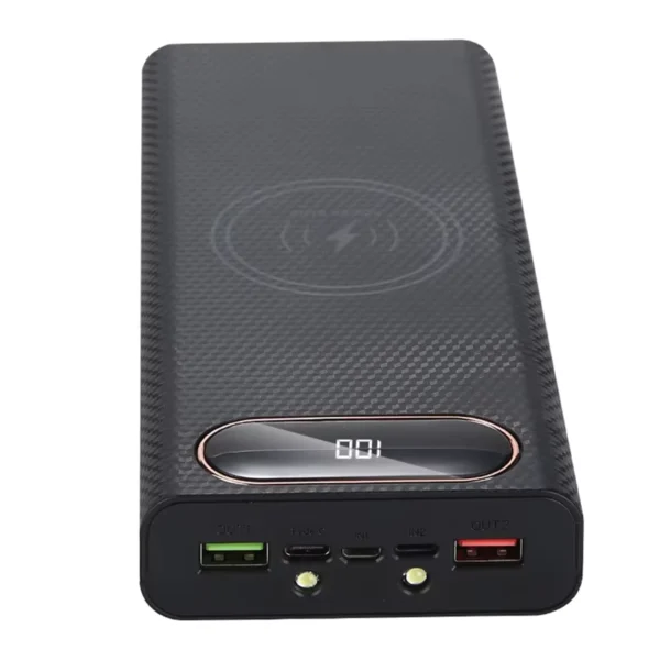 8-Slot 21700 Battery Power Bank Shell with LCD Display