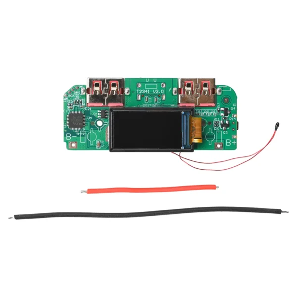 22.5W DIY Power Bank Kit with TFT Display & Fast Charging