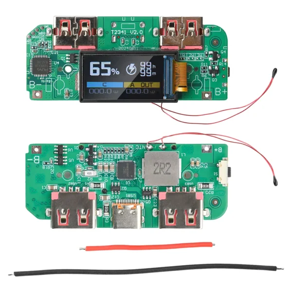 22.5W Mobile Power Motherboard with Bidirectional Fast Charging