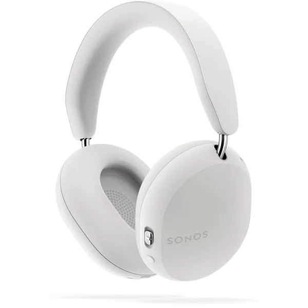 Sonos Ace Bluetooth Headphones in White with Spatial Audio