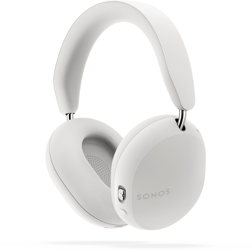 Sonos Ace Bluetooth Headphones in White with Spatial Audio