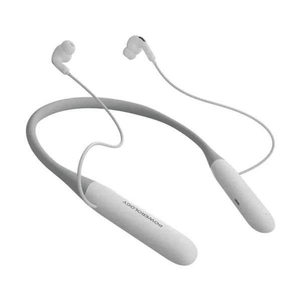 Powerology Toneflex ENC Wireless Neckband White