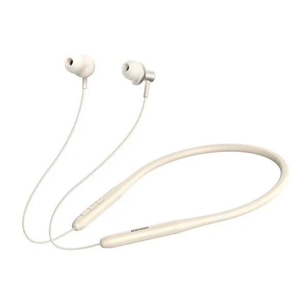 Baseus Bowie P1x Wireless In-Ear Neckband Earphones Creamy White