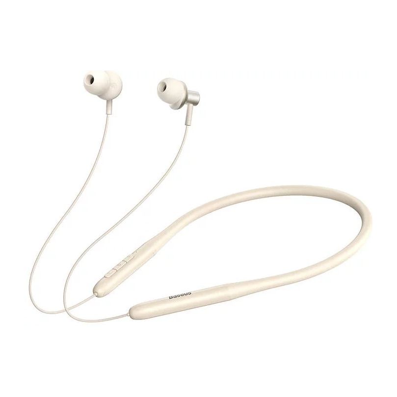 Baseus Bowie P1x Wireless In-Ear Neckband Earphones Creamy White