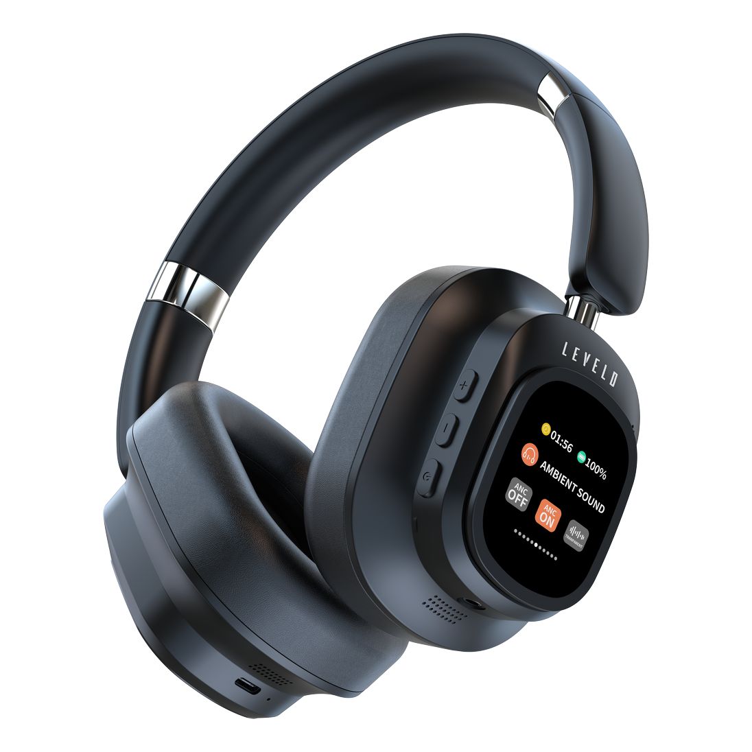 Levelo VibeMaster Hybrid ANC Headphone Black