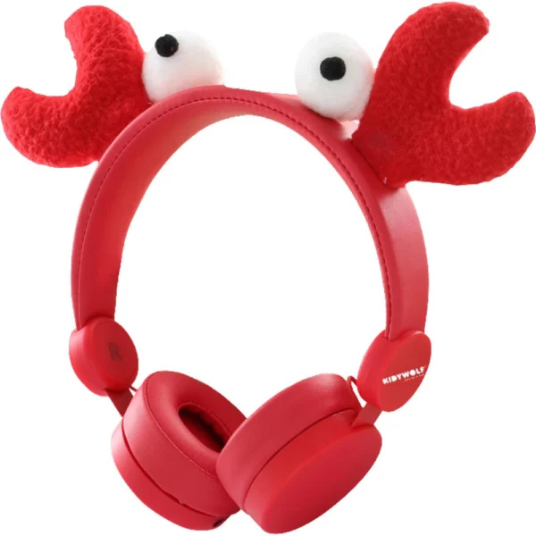 KIDYEARS Kids Headset with Magnetic Crab Ears