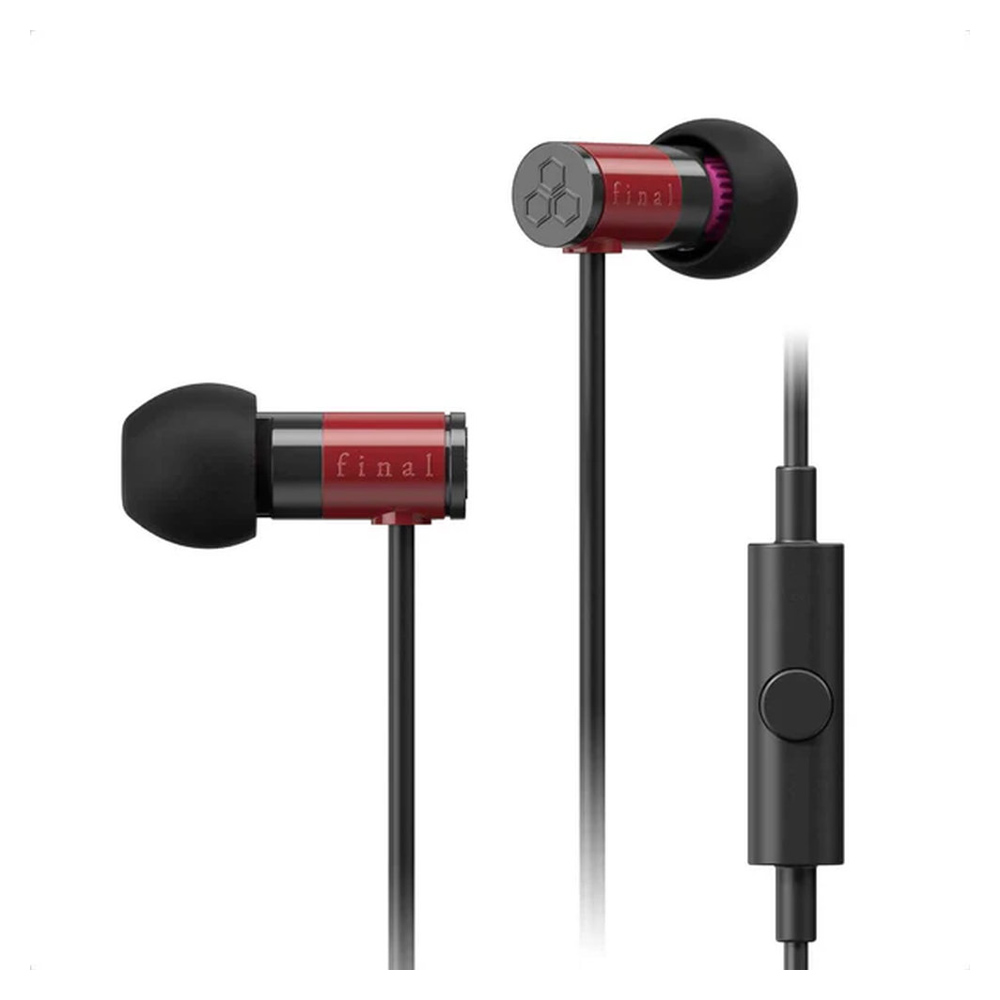 Final Audio E1000 Red Premium Earphones