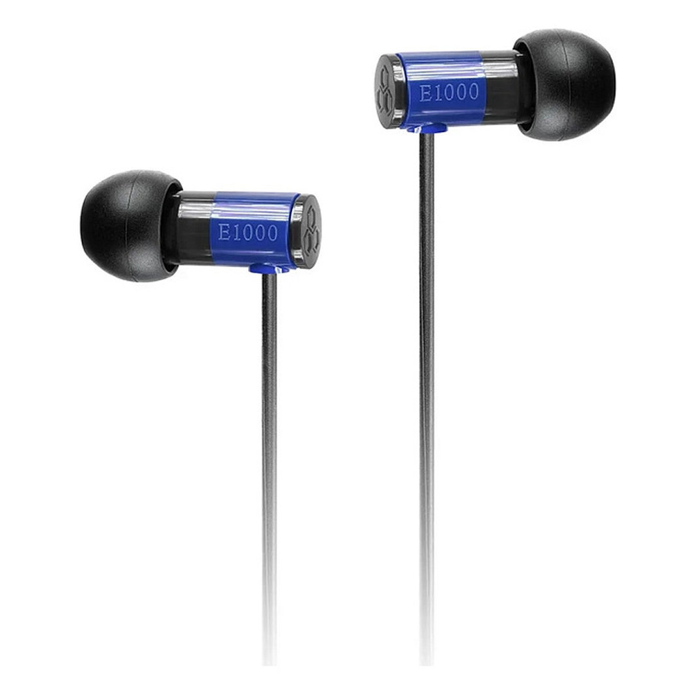 Final Audio E1000 Blue Earphones with Balanced Sound