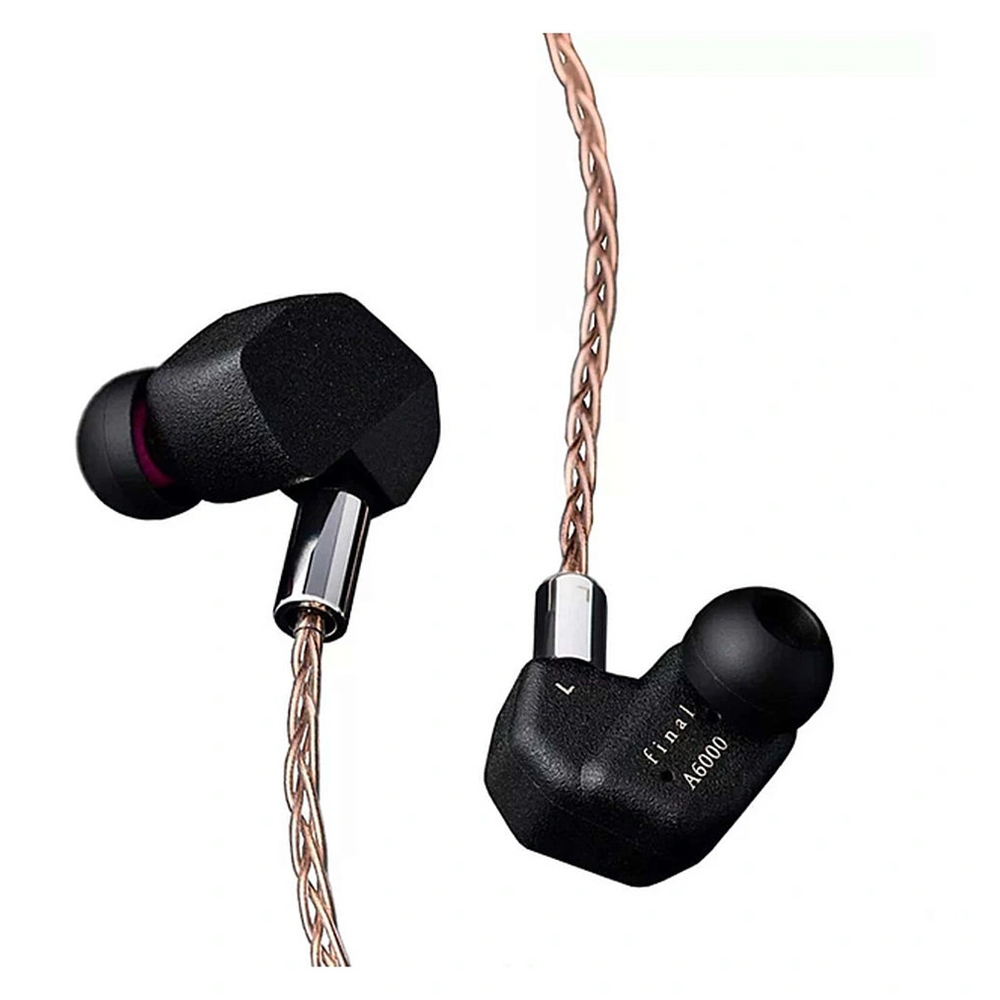 Final Audio A6000 Premium Balanced Earphones Black