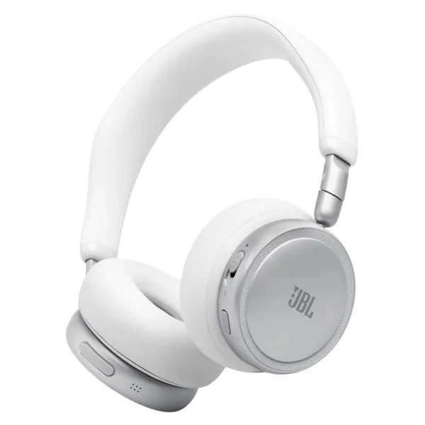 JBL Live 680NC Wireless Noise Cancelling On-Ear Headphones White