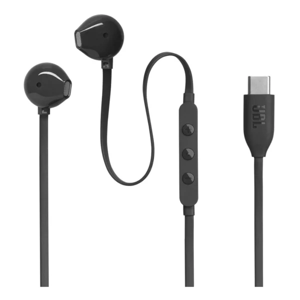 JBL Tune 305C USB-C In-Ear Headphones Black