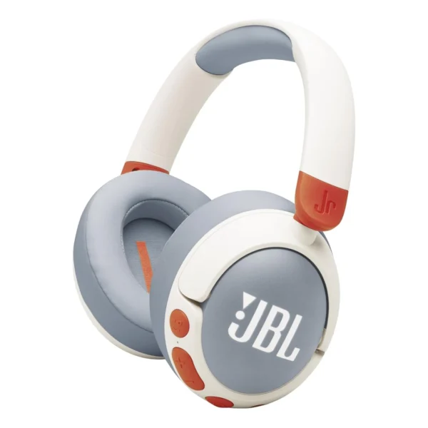 JBL Junior 470Nc Kids Headphones White with Safe Sound