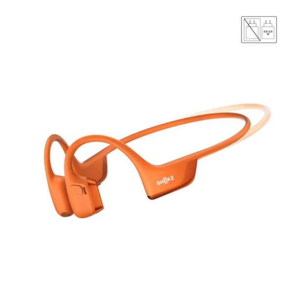 Shokz OpenRun Pro 2 Mini Bone Conduction Headphones Orange