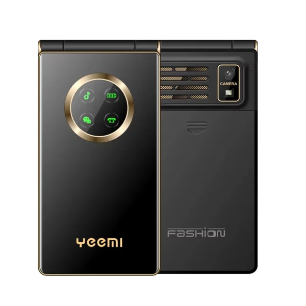 YEEMI M3 LTE 4G Flip Phone with Dual SIM and Big Keyboard