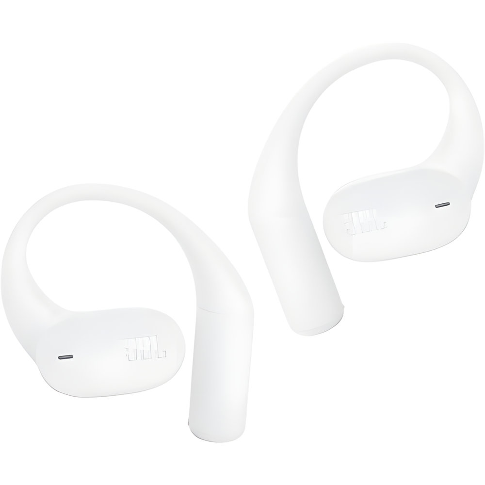 JBL Sense Lite White Open Ear Headphones with OpenSound