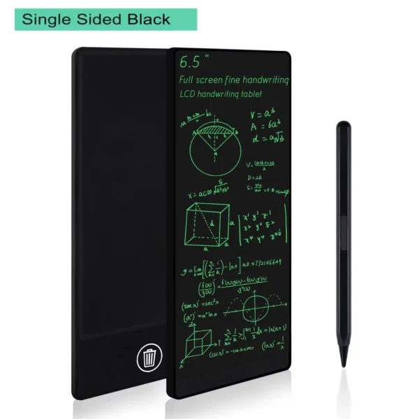 6.5 Inch Full Screen LCD Writing Tablet for Kids