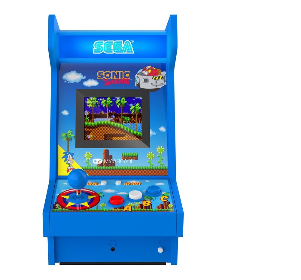 My Arcade Sonic The Hedgehog Mighty Player Sega Retro Arcade